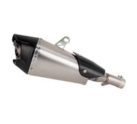 CRJIMX Motorcycle Exhaust System Mid Tail Link Pipe Carbon Fiber Escape Muffler For ADV750 NSS750 For Forza750 2017 2018 2019-2024 2025