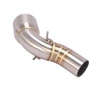 CRJIMX Motorcycle Exhaust System Middle Link Pipe Tube Connecting 51mm Muffler Moto Silp On For Benelli BJ300GS BJ300 GS 302R