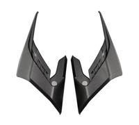CRJIMX Motorcycle Fairing Deflectors Motorcycle Side Airfoil Covers Winglets Fin Trim Cover Protecto For CB650R 2018-2023(Matte Black)