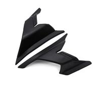 CRJIMX Motorcycle Fairing Small Wings Side Wind Wings Motorcycle Equipment Accessories For ADV160 2022 2023(BLACK)