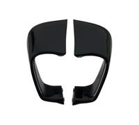 CRJIMX Motorcycle Fixed Wing Fairing Small Wing Spoiler Aerodynamic Wing For Yamaha YZF R1 2015-2022 For YZF R6 2017-2021(Bright black)