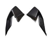 CRJIMX Motorcycle Fixed Winglets Aerodynamic Downforce Side Wings Spoiler Fairing For Yamaha YZF R25 R3 YZF-R3 2019-2024(Matte Black)