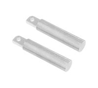 CRJIMX Motorcycle Footrest Foot Pegs CNC Chrome For Harley For Sportster XL For Touring For Dyna For Breakout For Softail