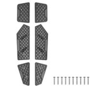 CRJIMX Motorcycle Footrest For C400GT C 400 GT C400 GT 2018-2024 Modified Aluminum Alloy Anti Slip Footrests Foot Pedal(BLACK)