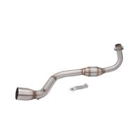 CRJIMX Motorcycle Full Exhaust System Modify 51MM Muffler Front Link Pipe For Msx125 2013 2014 2015 2016 2017 2018 2019 2020(Style C)