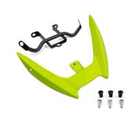 CRJIMX Motorcycle Headlight Front Upper Fairing Spoiler Stay Bracket Mount Holder For Yamaha MT-09 MT09 MT FZ 09 FZ-09 FZ09 2014-2016(Fluorescent Yellow)