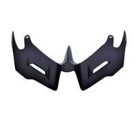 CRJIMX Motorcycle Parts Aerodynamic Fairing Front Cover For Yamaha YZF R3 R25 2014-2018 ABS Carbon Fiber Wing(BLACK)