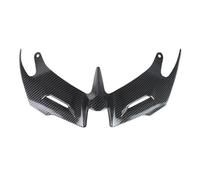 CRJIMX Motorcycle Parts Aerodynamic Fairing Front Cover For Yamaha YZF R3 R25 2014-2018 ABS Carbon Fiber Wing(Carbon fiber)