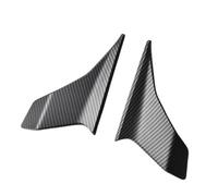 CRJIMX Motorcycle Parts Side Downforce Naked Spoilers Fixed Winglet Fairing Wings For CFMOTO CF250SR CF 250SR 250 SR MY22(Carbon fiber Pattern Bright)