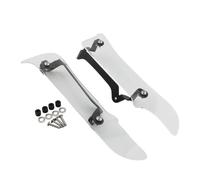 CRJIMX Motorcycle Side Spoilers Wind Deflectors For K1600GT K1600 GT K 1600 2017-2023 Screen Extenions Foot Guard Panels(Clear)