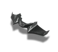 CRJIMX Motorcycle Sport Downforce Naked Front Spoilers Aerodynamic Wing Deflector For YAMAHA MT07 MT-07 SP 2021 2022 2023(Carbon fiber)