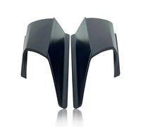 CRJIMX Motorcycle Winglet Side Spoiler Side Wind ABS Front Fairing Protector Wing Cover For ADV150 ADV 150 2019 2020(BLACK)