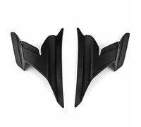 CRJIMX Motorcycle Winglets Side Fairings Aerodynamic Fin 3M Adhesive Left Right Wing Accessories For ADV 160 ADV160 2022-2024(BLACK)