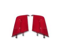 CRJIMX Motorcycle Winglets Side Panels Fixed Wing Aerodynamics Fairing For Ducati For Panigale V4 V4S V4R 2022 2023(RED)