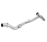 CRJIMX Off-Road Motorcycle Exhaust Muffler Front Middle Link Tube For CRF250L CRF300L For RALLY 2021 2022 Exhaust System Modify Parts(Type a)