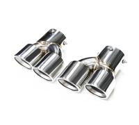 CRJIMX Quad Carbon Fiber Exhaust Tip For B&MW G20 G21 M340i M240i G42 M440i Performance Exhaust Muffler Tip Tailpipe For Exhaust System(Silver)