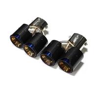 CRJIMX Quad Carbon Fiber Exhaust Tip For B&MW G20 G21 M340i M240i G42 M440i Performance Exhaust Muffler Tip Tailpipe For Exhaust System(Carbon Fiber I)