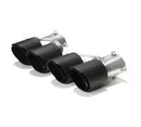 CRJIMX Quad Carbon Fiber Exhaust Tip For B&MW G20 G21 M340i M240i G42 M440i Performance Exhaust Muffler Tip Tailpipe For Exhaust System(Carbon Fiber B)