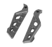 CRJIMX Rear Foot Pegs For Yamaha MT125 MT-125 MT03 MT-03 MT 10 MT10 MT-10 SP For Niken Motorcycle Rests Passenger Footrests(GRAY)