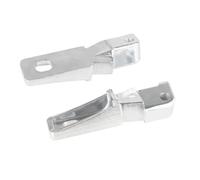 CRJIMX Rear Passenger Footrest Foot Peg Aluminum Rubber Cover For GS1250 R1250GS ADV R1250GS R1200GS LC For Adventure(Bracket)