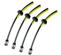 CRJIMX Replacement Fuel Line Hose for Wood Trimmer Precious Gold Filter Chainsaw Parts Garden Engine Tools 5pcs 10pcs(4 pièces)