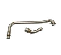 CRJIMX Slip On For M3 For GROM MSX 125 MSX125 2012-2016 Motorcycle Exhaust Front Mid Link Pipe Systems Modified Moto Escape Muffler