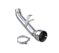 CRJIMX Slip On For SUZUKI GSX-S 1000 GSX S1000 2015-2020 Motorcycle Exhaust Escape Middle Link Pipe System Muffler Stainless Steel