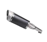 CRJIMX Slip On For Tenere 700 XTZ690 T7 T700 M1 2019 2020 2021 2022 2023 Motorcycle Exhaust Escape System Muffler Stainless Middle Link Pipe(Style C)