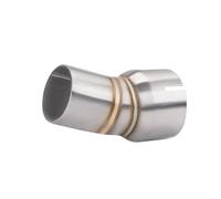 CRJIMX Slip-on Motorcycle Exhaust Link Pipe System Full End Silencer Kit For Kovemoto 450 Rally Modification Accessories(Style A)