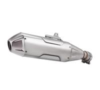 CRJIMX Slip-on Motorcycle Exhaust Link Pipe System Full End Silencer Kit For Kovemoto 450 Rally Modification Accessories(Style D)