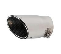 CRJIMX Stainless Steel Exhaust Tail Car Muffler Tip Pipe For Mazda CX-5 CX-4 Throat Muffler Accessories