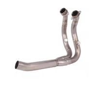 CRJIMX Titanium Alloy For VOGE 900DS 900 DS DS900X DS900 X 2024 2025 Motorcycle Exhaust Escape Front Mid Connecting Link Pipe Muffler(Style B)