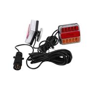 CRJIMX Towing Lights Rear Tail Car 7.5M Cable Tail Board Lamps 12V Magnetic LED Trailer