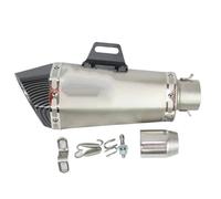 CRJIMX Universal 36-51mm Motorcycle Exhaust Muffler For Y&amaha R6 R3 MT07 Silencer Is Suitable For Most Brands(Style C)