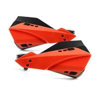 CRJIMX Universal Motorcycle Hand Guards 22mm 25mm ATV Dirt Bike Moto Hand Guards ProtectiveMotocross Protectors Handguards(Orange)