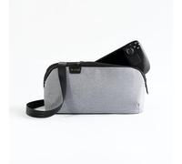 CRKD Gear Bag Protective Carry Case - Gaming Bag Compatible with Nitro Deck/Steam Deck/PlayStation Portal/Nintendo Switch Accessories - Ash Grey