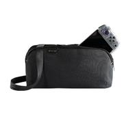 CRKD Gear Bag Protective Carry Case - Gaming Bag Compatible with Nitro Deck/Steam Deck/PlayStation Portal/Nintendo Switch Accessories - Charcoal Black