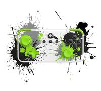 CRKD NEO S - Wireless Collectible Controller Designed for Nintendo Switch, PC, Mobile & Smart TV Gaming (Splatter - POPeART Edition)