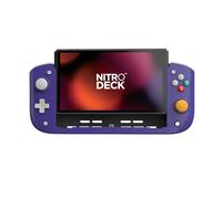 CRKD Nitro Deck - Professional Handheld Deck with Zero Stick Drift for Nintendo Switch and Switch OLED (Retro Purple)