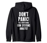 CRM Systems Analyst Zip Hoodie
