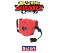 Sealey CRM101 Cable Reel System Retractable 10m 1 x 230V Socket