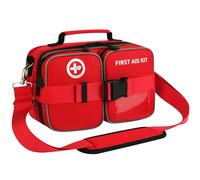 Crmea 516 Piece First Aid Kit for Car, Travel & Home - Large Professional Waterproof Compact Labeled Emergency Kit with Molle Shoulder Strap Backpack for Camping, Hiking & Survival