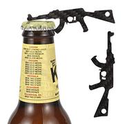 CRMPro Carbon Fiber Bottle Opener 2 Pack, Ultralight Keychain Bottle Openers for Outdoor Campaign Bar Restaurant, Portable Wine Opener Best Gift for Men Soldier