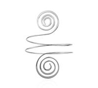 CRNGYEAM Color Upper Arm Adjustable Armlet | Egyptian Costume Accessory, Gold Silver Color, Shape, Festival Bridal Dance Jewelry