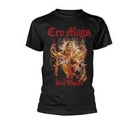Cro-Mags Best Wishes Official Tee T-Shirt Mens Unisex (Small) Black