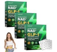 Croaie GLP-1 Metabolic Support Liquid Pearls with NAD+, GLP-1 Liquid Essence Capsules, Croaie Moringa Natural Extracts for Women & Men (3)