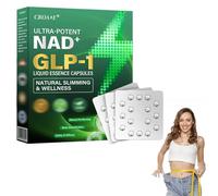 Croaie GLP-1 Metabolic Support Liquid Pearls with NAD+, GLP-1 Liquid Essence Capsules, Croaie Moringa Natural Extracts for Women & Men (1)