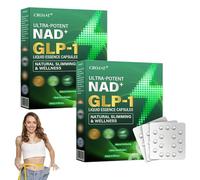 Croaie GLP-1 Metabolic Support Liquid Pearls with NAD+, GLP-1 Liquid Essence Capsules, Croaie Moringa Natural Extracts for Women & Men (2)