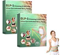 Croaie Glp-1 Slimming & Wellness Ultra-Concentrated Body Patch, Micro Needle Plasters, Smgt-Glp-1 Nano Microneedle Patch, Improves Skin Quality Reduces Fine Lines & Pores Makes Skin Younger (2)