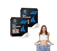 Croaie Nano Microneedle Patch, SMGT-GLP-1 Nano Microneedle Patch, Professional Micro Needle Plasters with Gentle Soothing Massage, Natural Firming Skin and Body Care Patch for All Skin Types (2 Pack)